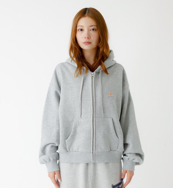 Rouge vif「【KELTY/ケルティ】ミニロゴクロップドジップパーカー / フーディ」|パーカー|
