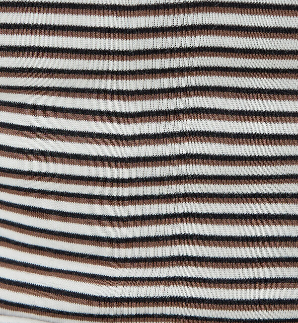 Rouge vif「【Robert P. Miller】パネルリブボートネックTEE / ロンT /」|Tシャツ・カットソー|