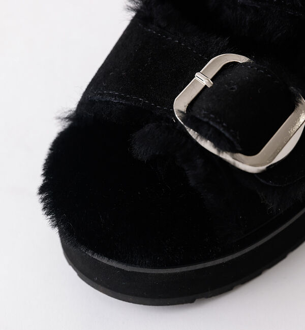 Rouge vif「【EMU Australia/エミュオーストラリア】ファーサンダル/サンダル/フ」|サンダル|