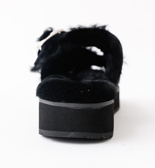 Rouge vif「【EMU Australia/エミュオーストラリア】ファーサンダル/サンダル/フ」|サンダル|