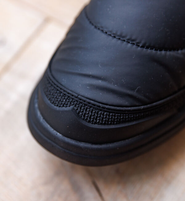 Rouge vif「【HUNTER/ハンター】イン/アウト ニッティド カフ スリッパ― ブーツ/K」|ショートブーツ|