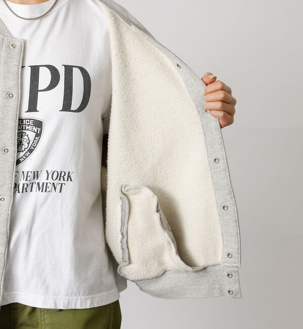 Rouge vif「別注【REMI RELIEF / レミレリーフ】ノンストレス起毛裏毛 スタジアム」|スウェット・ジャージ|