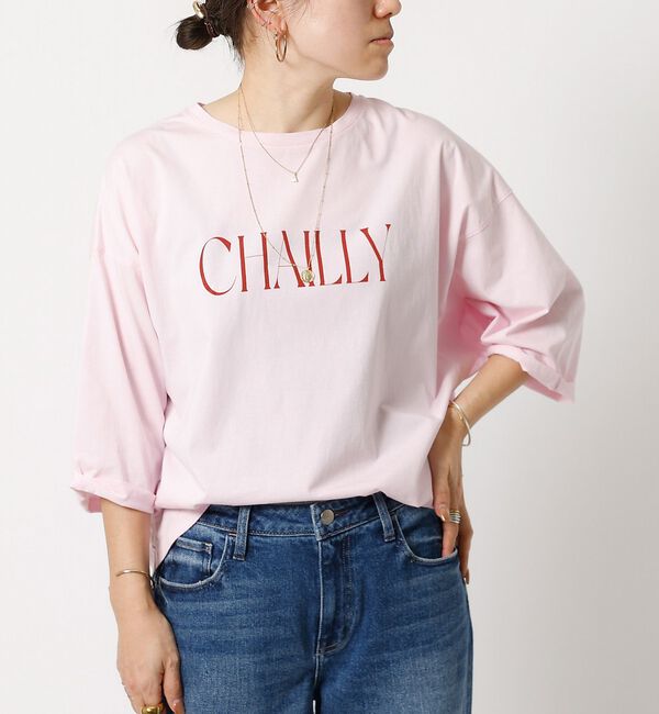 Rouge vif「【MICA&DEAL /マイカアンドディール】"CHAILLY"print pu」|Tシャツ・カットソー|ピンク