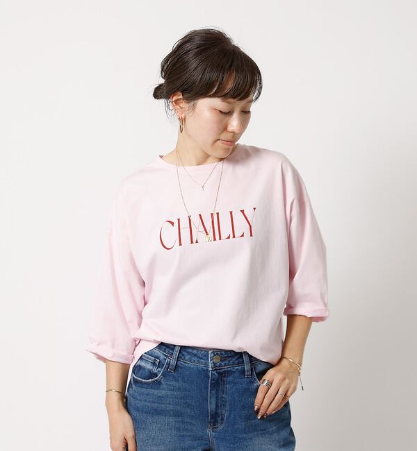 Rouge vif「【MICA&DEAL /マイカアンドディール】"CHAILLY"print pu」|Tシャツ・カットソー|