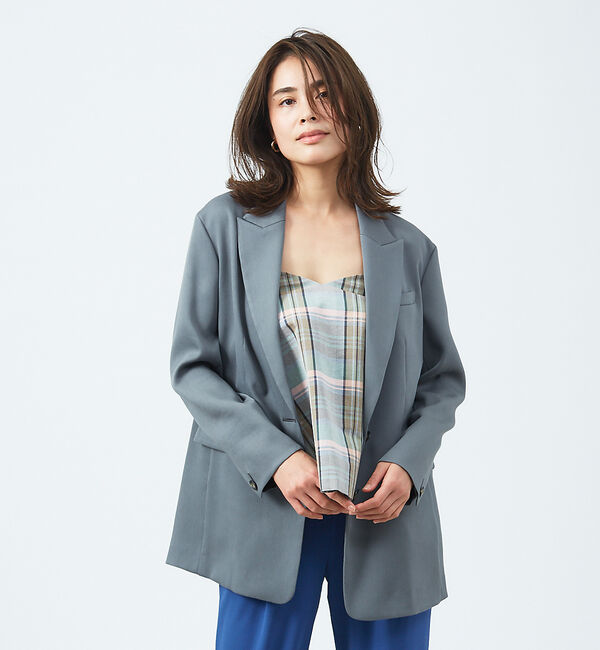 qualite「ブライトチェックビスチェ」|その他|