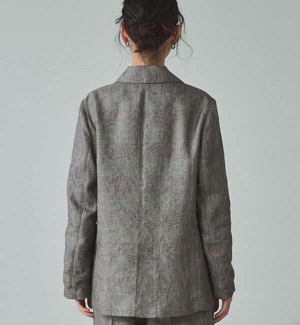 qualite「【セットアップ対応】ラメリネンジャケット【予約】」|その他|