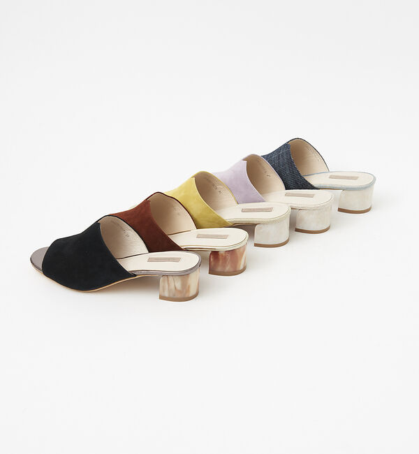 AU BANNISTER「マーブルヒールミュール」|サンダル|