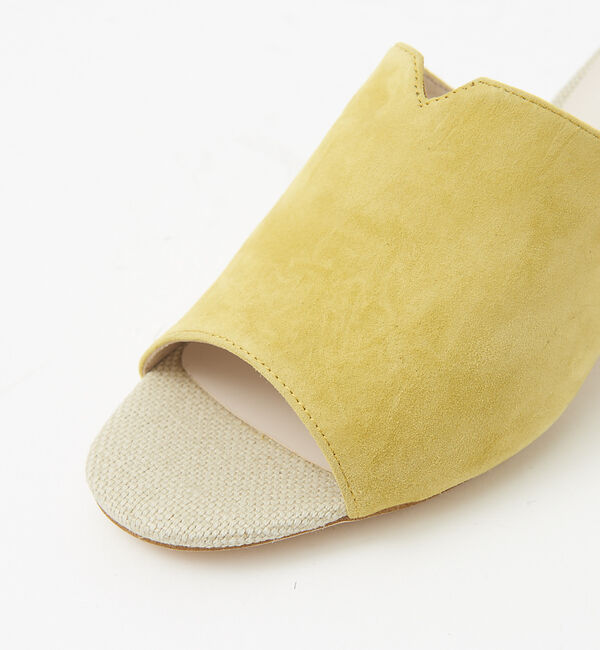 AU BANNISTER「マーブルヒールミュール」|サンダル|