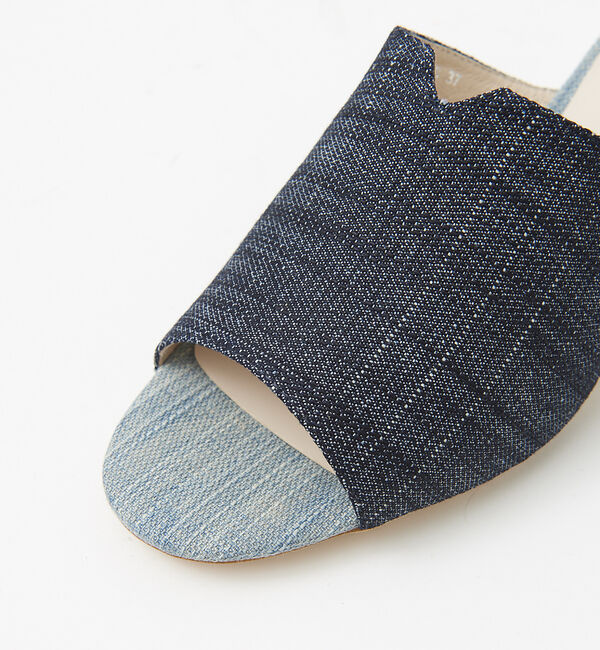 AU BANNISTER「マーブルヒールミュール」|サンダル|