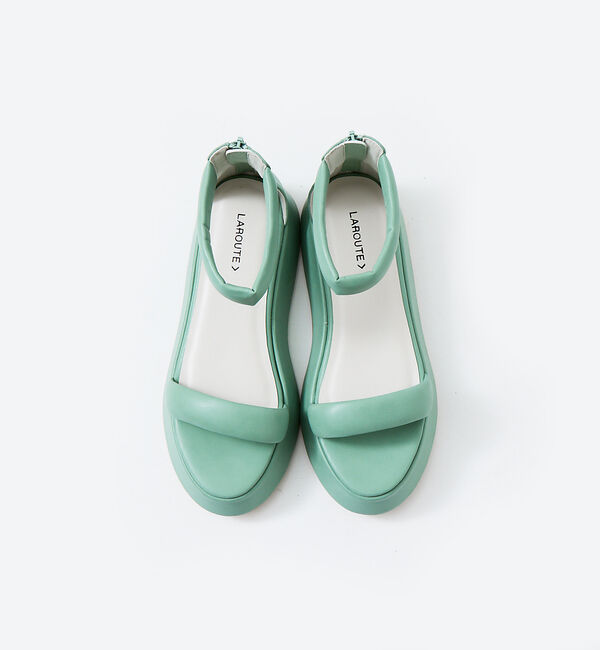 AU BANNISTER「【LAROUTE】チューブベルトボリュームサンダル」|サンダル|