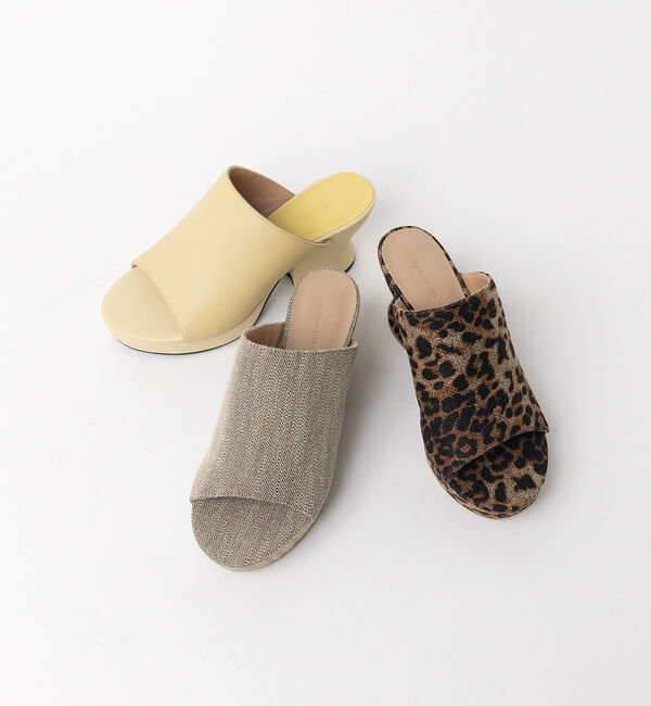 AU BANNISTER「プラットフォーム厚底サンダル」|サンダル|