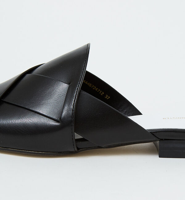 AU BANNISTER「【販売店舗限定】クロスメッシュミュール」|サンダル|