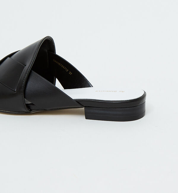 AU BANNISTER「【販売店舗限定】クロスメッシュミュール」|サンダル|