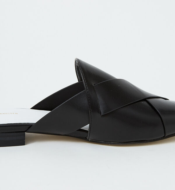 AU BANNISTER「【販売店舗限定】クロスメッシュミュール」|サンダル|