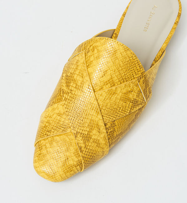 AU BANNISTER「【販売店舗限定】クロスメッシュミュール」|サンダル|