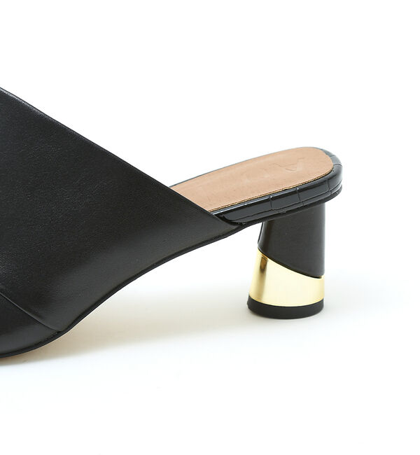 AU BANNISTER「ツイストミュールサンダル」|サンダル|