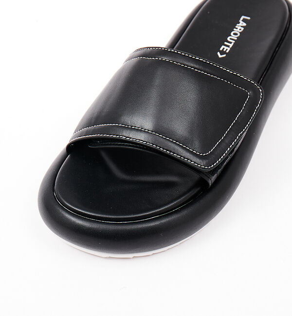 AU BANNISTER「【LAROUTE】ベルクロラウンドソールサンダル」|サンダル|