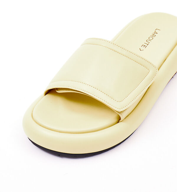AU BANNISTER「【LAROUTE】ベルクロラウンドソールサンダル」|サンダル|