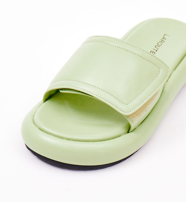 AU BANNISTER「【LAROUTE】ベルクロラウンドソールサンダル」|サンダル|