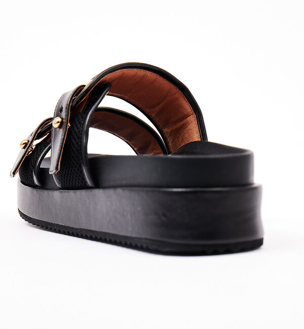 AU BANNISTER「ベルトフットベッドサンダル」|サンダル|