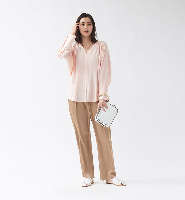 AU BANNISTER「メッシュスクエアトゥフラットミュール」|サンダル|