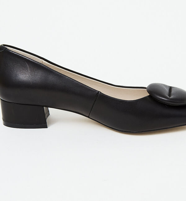 AU BANNISTER「パフサークルモチーフパンプス」|パンプス|