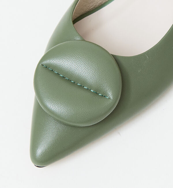 AU BANNISTER「パフサークルモチーフパンプス」|パンプス|