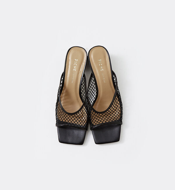 AU BANNISTER「メッシュミュールサンダル」|サンダル|