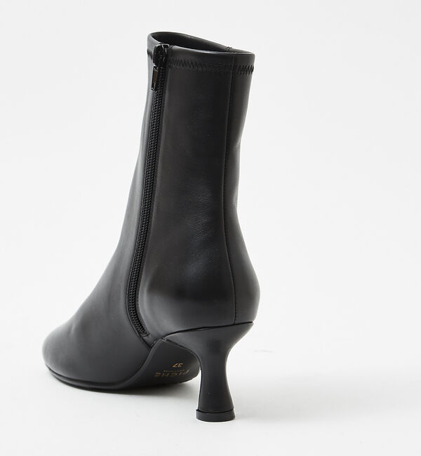 AU BANNISTER「【スノーソール】オブリークトゥショートブーツ」|ショートブーツ|