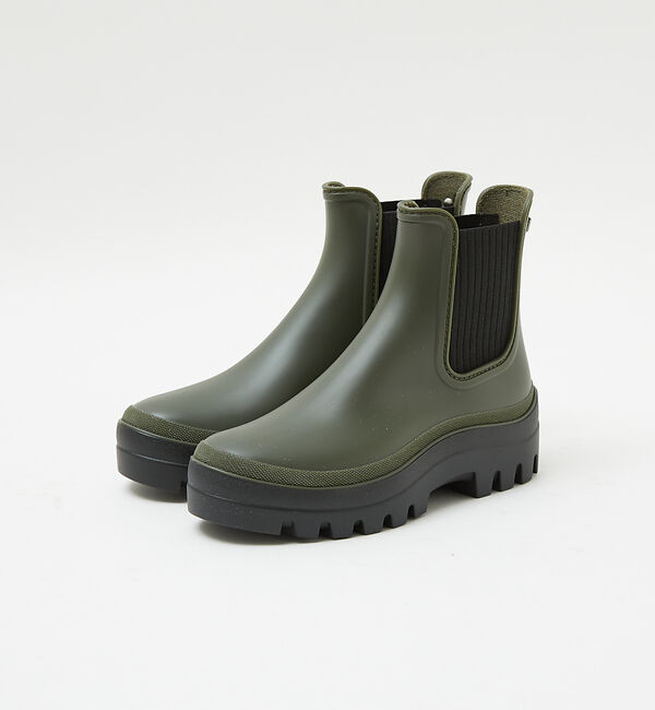 AU BANNISTER「●igor サイドゴアレインブーツ」|レインシューズ|カーキ