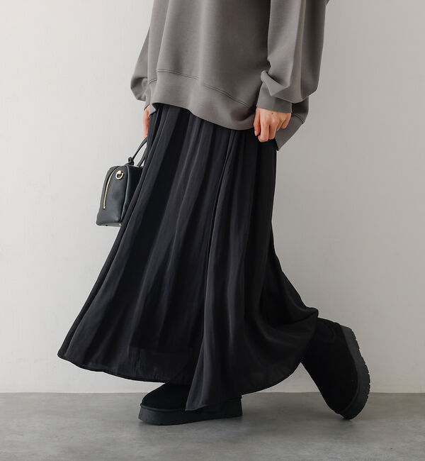 abahouse mavie「MEI SIDE GORE BOOTS」|ショートブーツ|