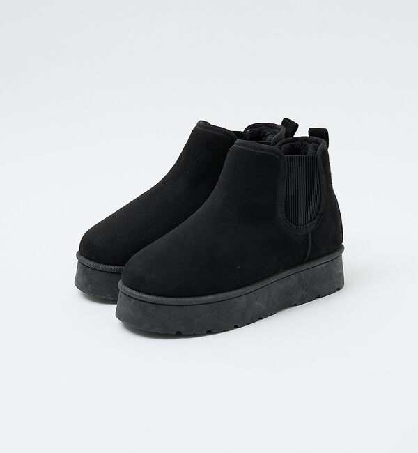 abahouse mavie「MEI SIDE GORE BOOTS」|ショートブーツ|
