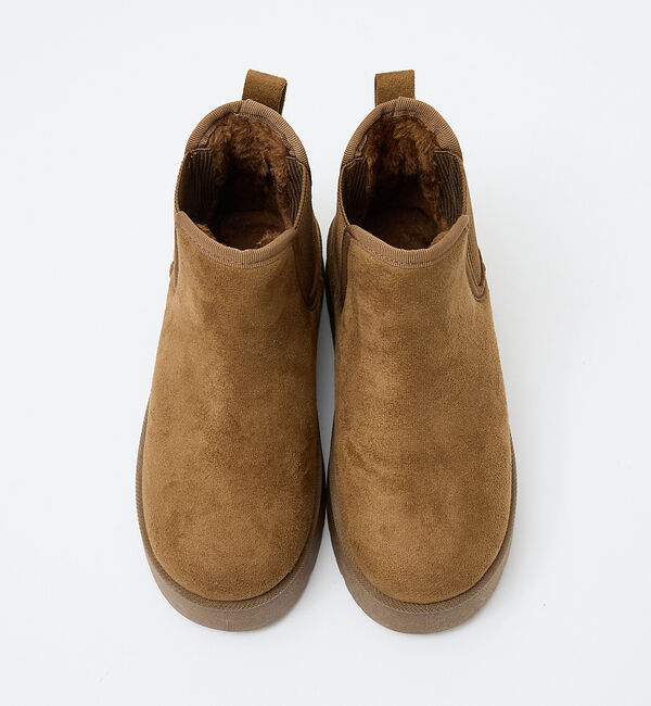 abahouse mavie「MEI SIDE GORE BOOTS」|ショートブーツ|