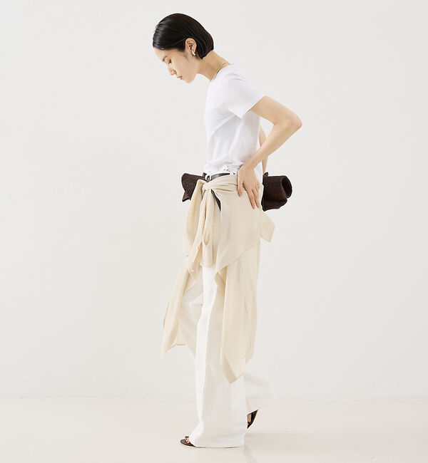 The Store by C' 「【NINETY PERCENT】COTTON CREW NECK T SHIRT」|Tシャツ・カットソー|