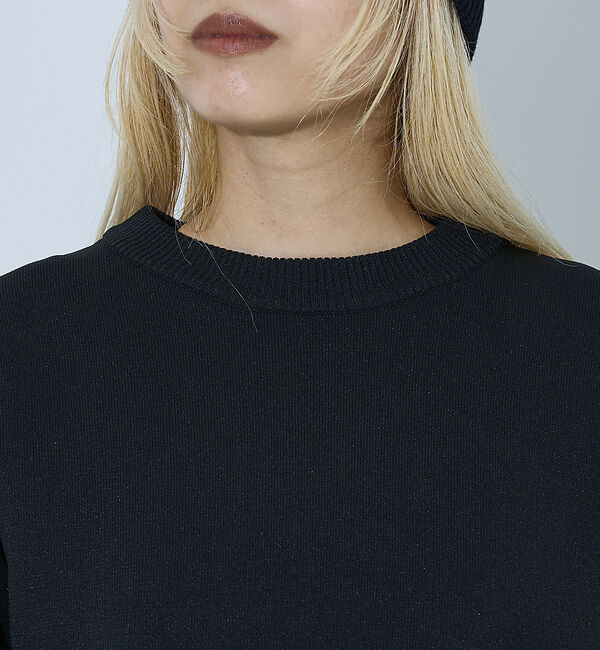 NOMINE「プレーティングニット プルオーバー（ラメ混・無地）」|ニット・セーター|