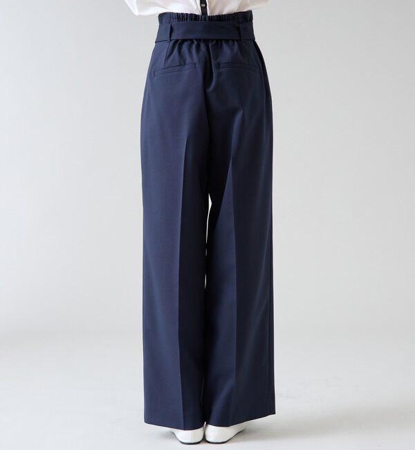 TIARA「ハイウエストベルテッドワイドパンツ（セットアップ対応）」|その他|
