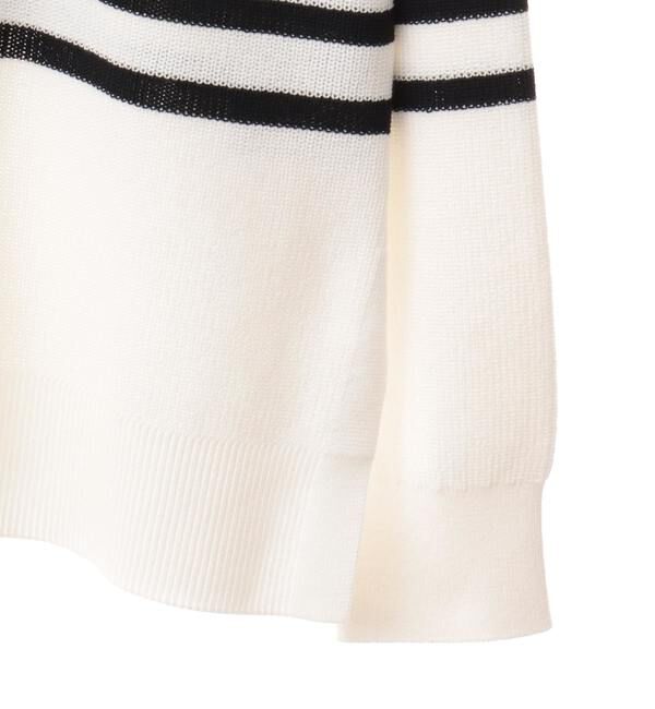 TIARA「ヘンリーネック片畦ニット」|ニット・セーター|