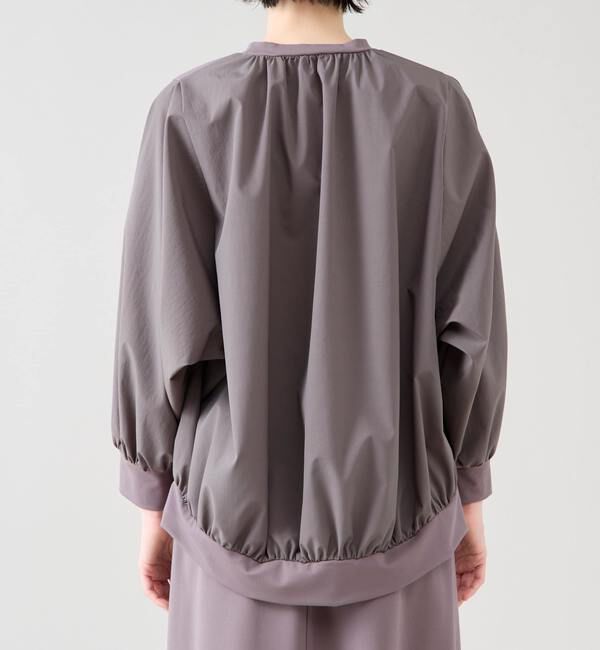 TIARA「ドルマンタフタコンビトップス（セットアップ可）」|Tシャツ・カットソー|