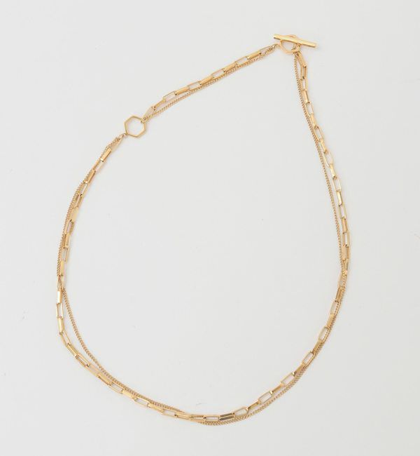 TIARA「【SOAC/ソーク】Connect Chain Necklace」|ネックレス|ゴールド