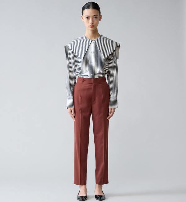 TIARA「サイドボタンテーパードパンツ」|その他|