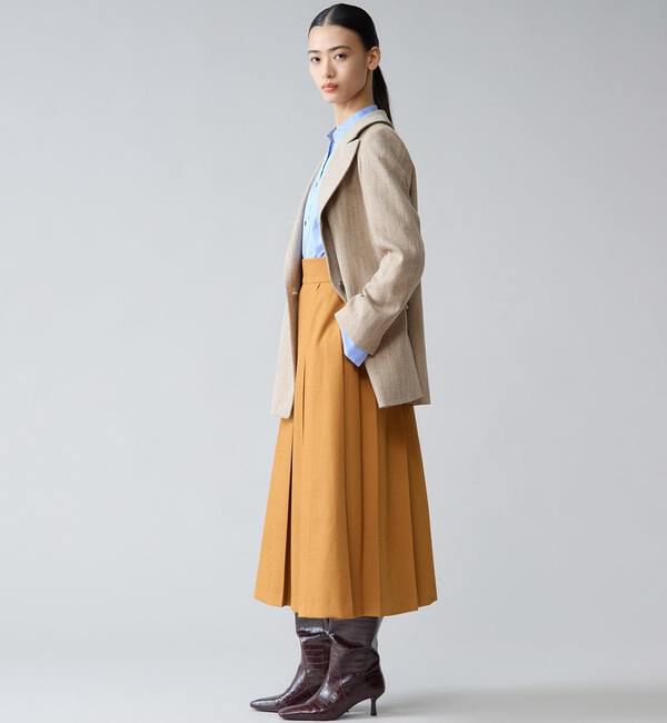 TIARA「ヘリンボンピークドジャケット」|テーラードジャケット|