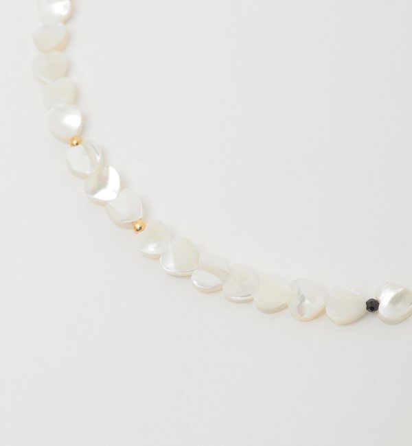 TIARA「【MIHOKO SAKAI/ミホコサカイ】ハートシェルパールネックレス（PN47）」|ネックレス|