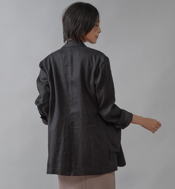Liesse「リネンライトジャケット」|テーラードジャケット|