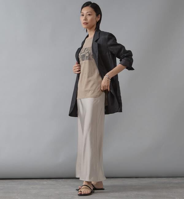 Liesse「リネンライトジャケット」|テーラードジャケット|