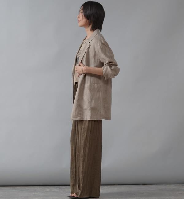 Liesse「リネンライトジャケット」|テーラードジャケット|