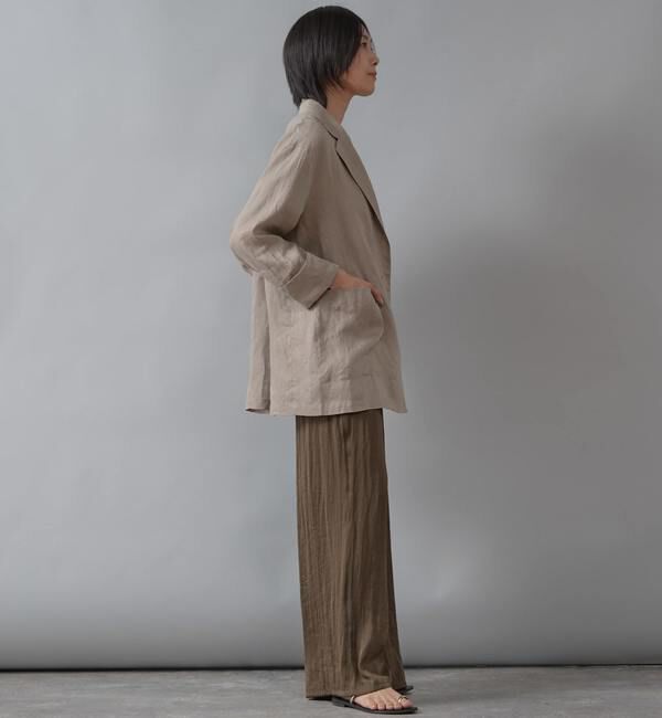 Liesse「リネンライトジャケット」|テーラードジャケット|