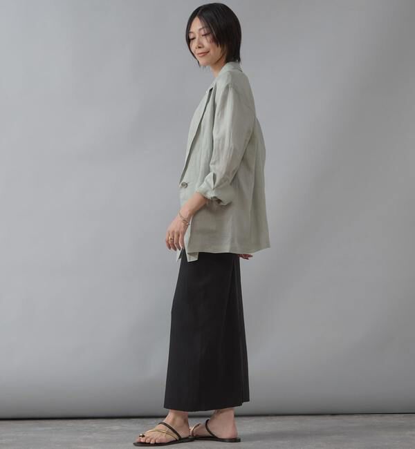 Liesse「リネンライトジャケット」|テーラードジャケット|