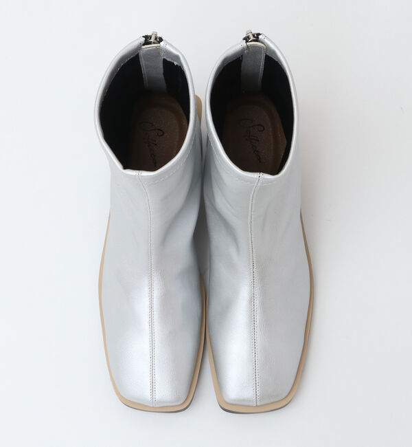 Soffitto「スクエアトゥブーツ」|ショートブーツ|