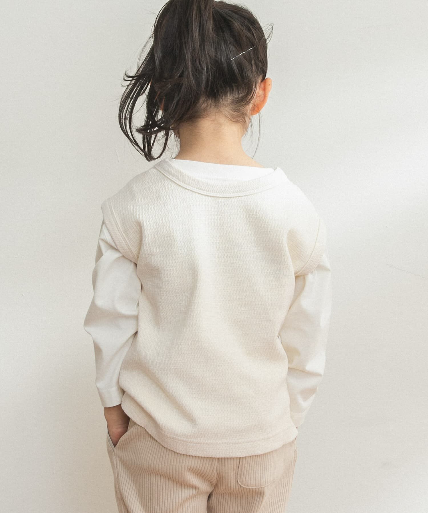 URBAN RESEARCH DOORS「FORK&SPOON　ストライプサーマル2WAYカットソー(KIDS)」|その他|