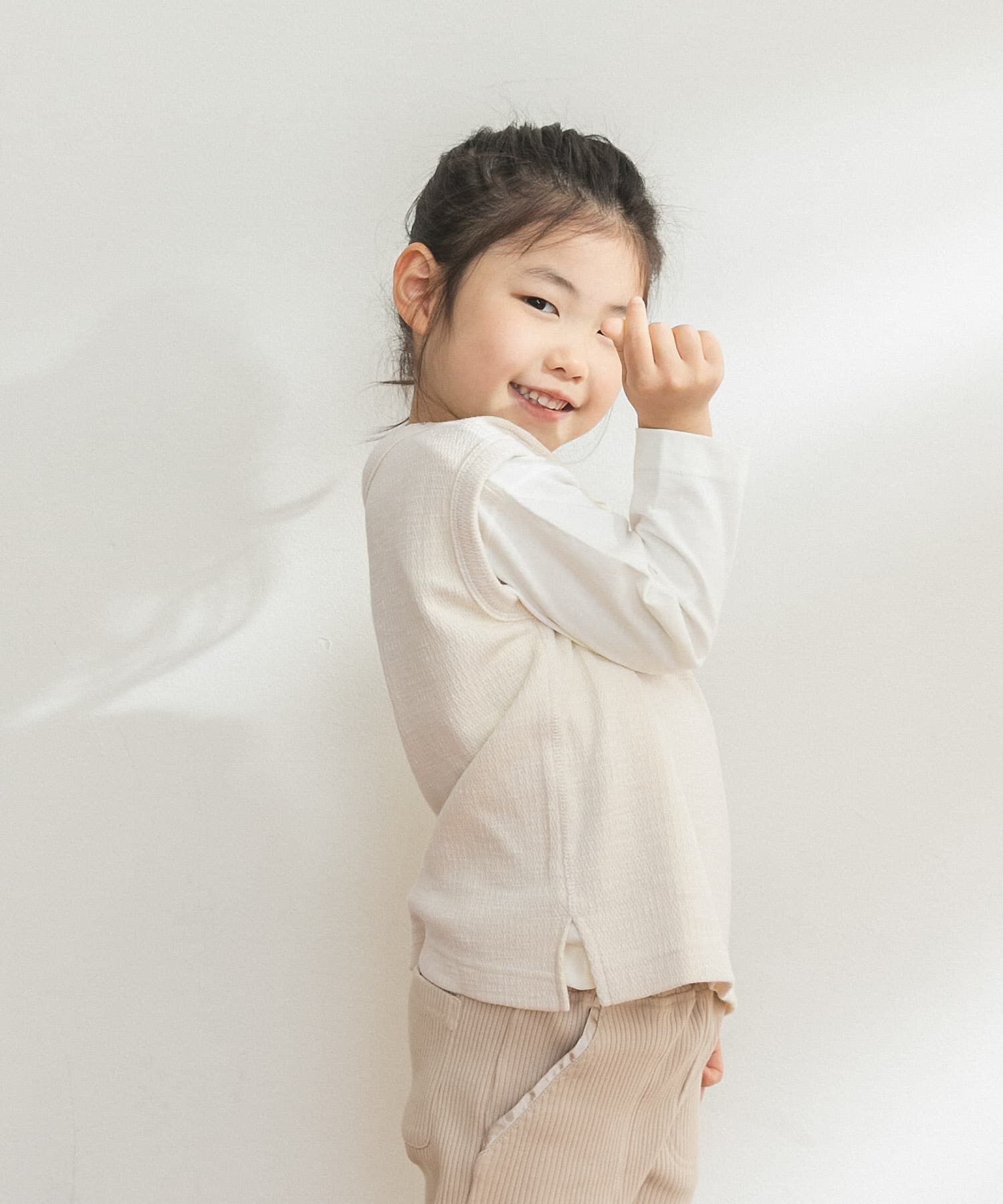 URBAN RESEARCH DOORS「FORK&SPOON　ストライプサーマル2WAYカットソー(KIDS)」|その他|